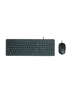 Set Tastatură + Mouse HP 150, Cu fir, Negru