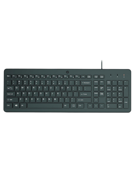 Set Tastatură + Mouse HP 150, Cu fir, Negru