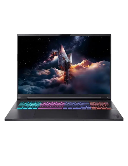Игровой ноутбук 18" Acer Nitro 18 AI AN18-61, Obsidian Black, AMD Ryzen AI 9 365, 32Гб/2048Гб, Linux eShell