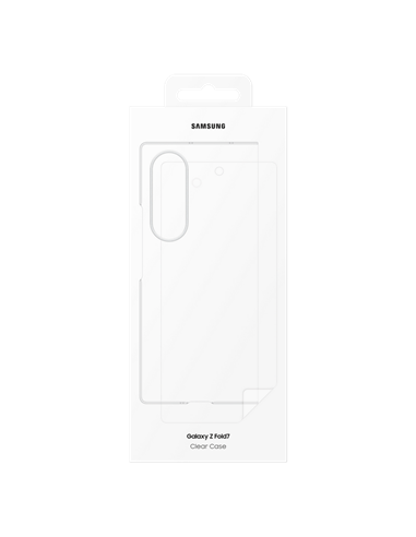 Husă Samsung Clear pentru Galaxy Fold 7, Transparent