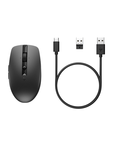 Mouse Wireless HP 710 Rechargeable Silent, Negru