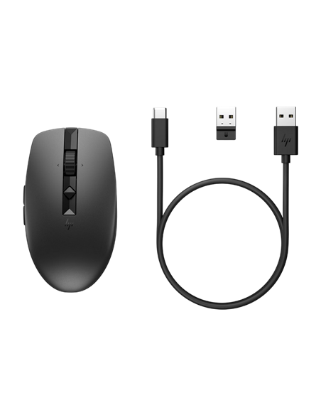 Mouse Wireless HP 710 Rechargeable Silent, Negru