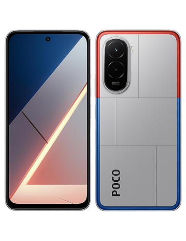 Смартфон Xiaomi Poco M7, 8Гб/256Гб, Серебристый