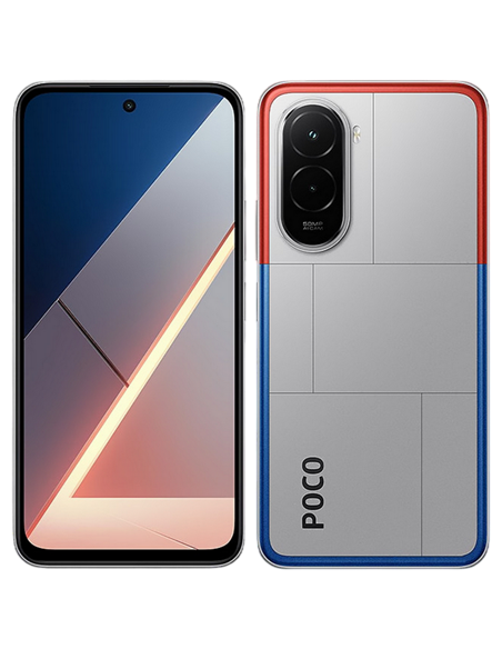 Смартфон Xiaomi Poco M7, 8Гб/256Гб, Серебристый