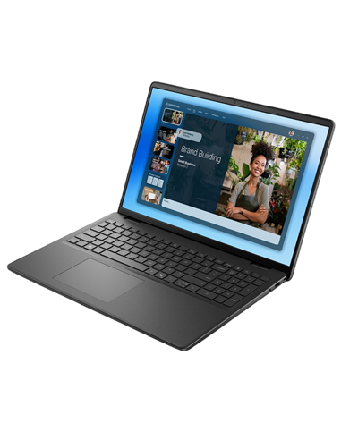 Laptop Business 16" DELL 16 DC16250, Carbon Black, Intel Core 5 120U, 16GB/512GB, Linux Ubuntu