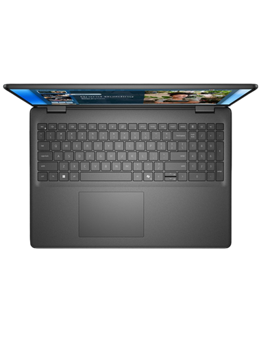 Ноутбук для бизнеса 16" DELL 16 DC16250, Carbon Black, Intel Core 7 150U, 16Гб/1024Гб, Linux Ubuntu