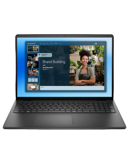 Laptop Business 16" DELL 16 DC16250, Carbon Black, Intel Core 5 120U, 16GB/512GB, Windows 11 Pro