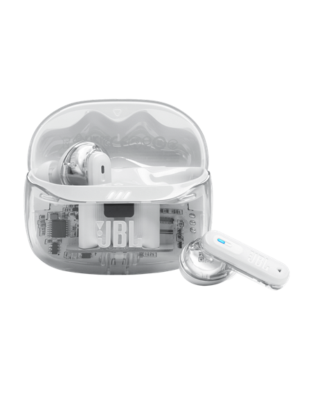 Căști JBL Tune Beam 2 Ghost Edition, Alb