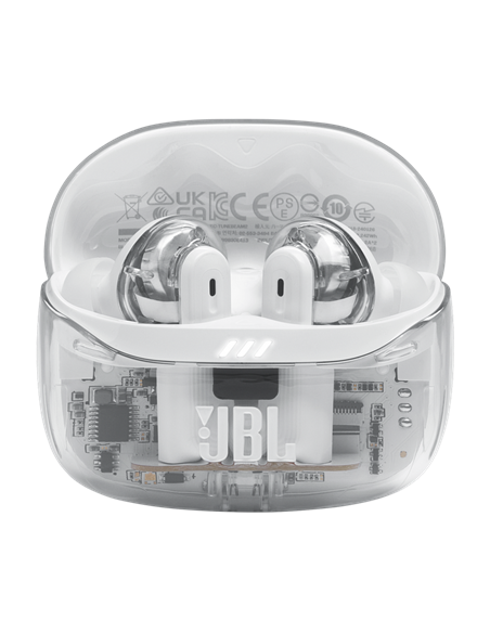 Căști JBL Tune Beam 2 Ghost Edition, Alb