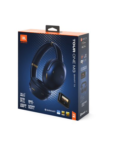 Căști JBL Tour One M3 Smart TXT, Albastru