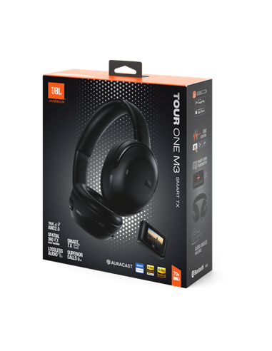 Căști JBL Tour One M3 Smart TXT, Negru