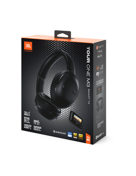 Căști JBL Tour One M3 Smart TXT, Negru