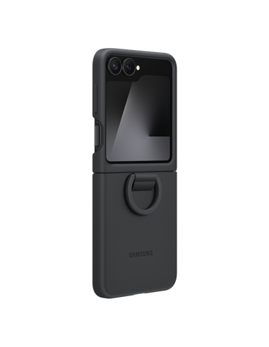 Чехол Samsung Silicone Case for Flip7 FE, Чёрный