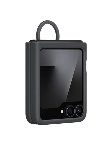 Чехол Samsung Silicone Case for Flip7 FE, Чёрный