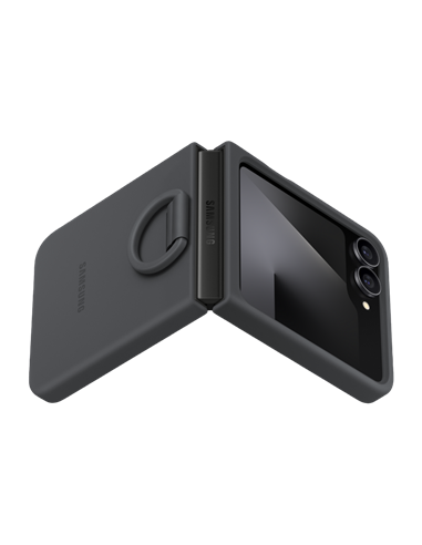 Чехол Samsung Silicone Case for Flip7 FE, Чёрный