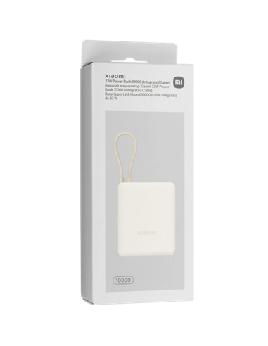 Acumulator extern Xiaomi BHR9333GL, 10000mAh, Alb