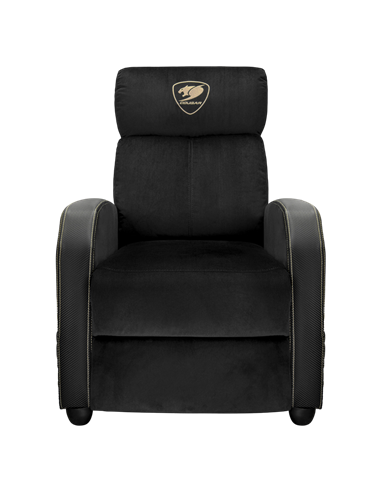 Scaun Gaming Cougar Ranger Elite, Țesătură, PU Piele, Auriu