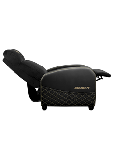 Scaun Gaming Cougar Ranger Elite, Țesătură, PU Piele, Auriu 2