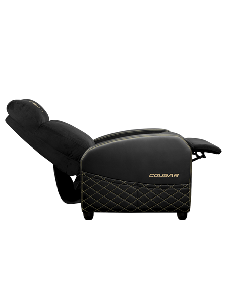 Scaun Gaming Cougar Ranger Elite, Țesătură, PU Piele, Auriu