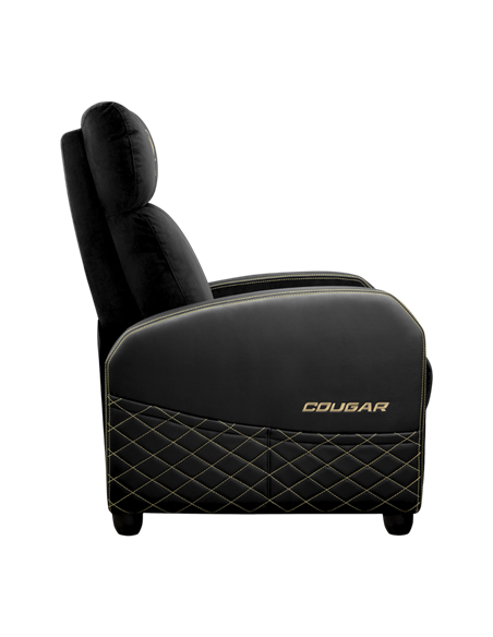 Игровое кресло Cougar Ranger Elite, Ткань, Искусственная кожа, Золотой