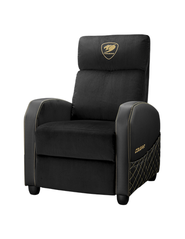 Игровое кресло Cougar Ranger Elite, Ткань, Искусственная кожа, Золотой