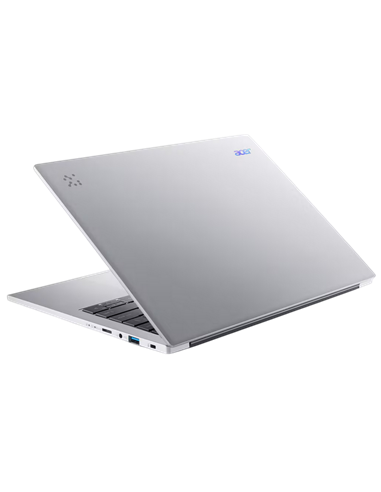 Ноутбук 14" Acer Aspire 14 AI OLED A14-61M, Pure Silver, AMD Ryzen AI 7 350, 32Гб/1024Гб, Linux Ubuntu