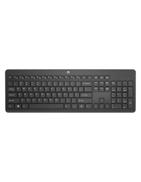 Tastatură HP 230, Fără fir, Negru
