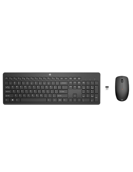 Set Tastatură + Mouse HP 230, Fără fir, Negru