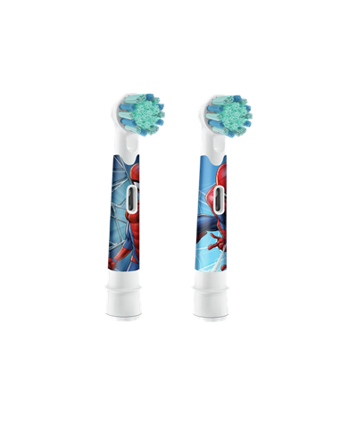 Насадка для электрической зубной щетки Oral-B EB10-2 Spider-Man, Синий | Красный