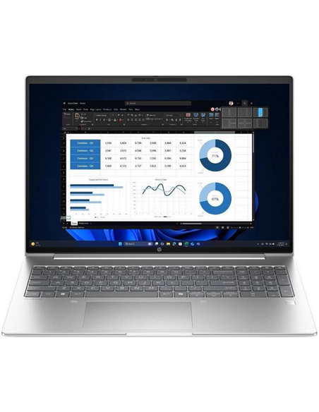 Ноутбук для бизнеса 16" HP ProBook 4 G1i 16, Pike Silver, Intel Core Ultra 7 255H, 32Гб/1024Гб, Windows 11 Pro Ноутбук для бизнеса 16" HP ProBook 4 G1i 16, Pike Silver, Intel Core Ultra 7 255H, 32Гб/1024Гб, Windows 11 Pro