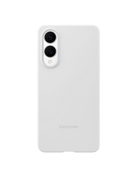 Чехол Samsung Silicone Cover для Galaxy S25 Edge, Светло-серый