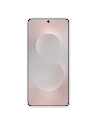 Чехол Samsung Silicone Cover для Galaxy S25 Edge, Светло-серый