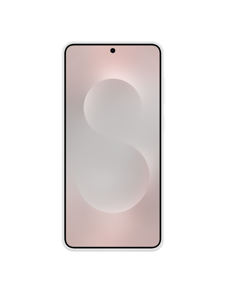 Чехол Samsung Silicone Cover для Galaxy S25 Edge, Светло-серый