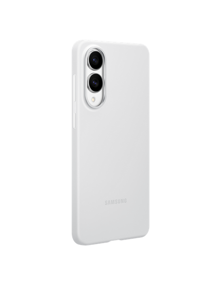 Husă Samsung Silicone Cover pentru Galaxy S25 Edge, Gri deschis