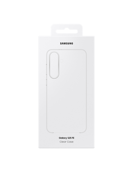 Husă Samsung Clear Cover pentru Galaxy S25 FE, Transparent