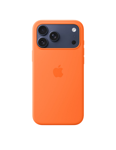 Чехол Apple iPhone 17 Pro Max Silicone Case with MagSafe, Оранжевый