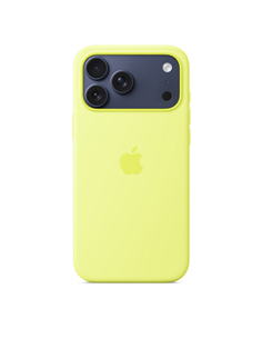 Husă Apple iPhone 17 Pro Max Silicone Case with MagSafe, Neon Yellow 2