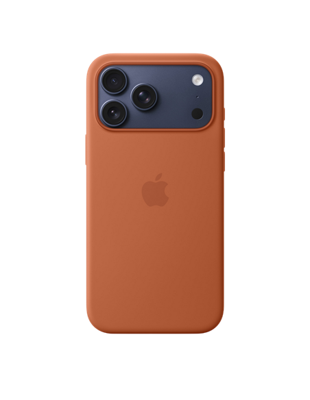 Чехол Apple iPhone 17 Pro Max Silicone Case with MagSafe, Terra Cotta