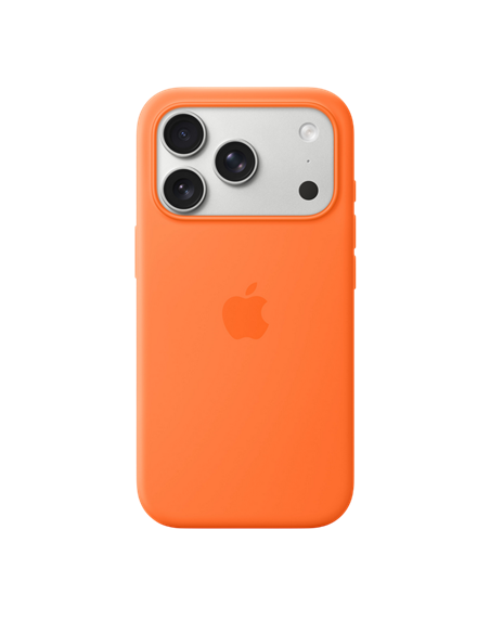 Чехол Apple iPhone 17 Pro Silicone Case with MagSafe, Оранжевый