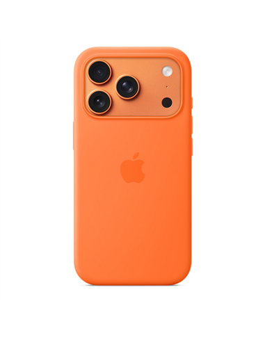Чехол Apple iPhone 17 Pro Silicone Case with MagSafe, Оранжевый
