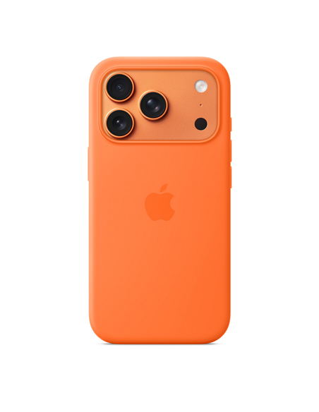 Чехол Apple iPhone 17 Pro Silicone Case with MagSafe, Оранжевый