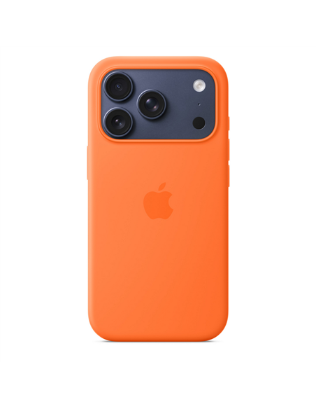 Чехол Apple iPhone 17 Pro Silicone Case with MagSafe, Оранжевый