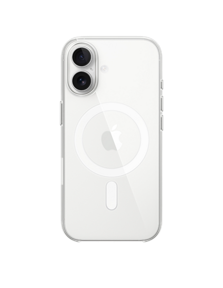 Чехол Apple iPhone 17 Clear Case with MagSafe, Прозрачный