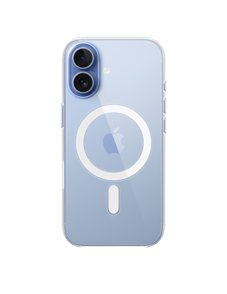 Чехол Apple iPhone 17 Clear Case with MagSafe, Прозрачный