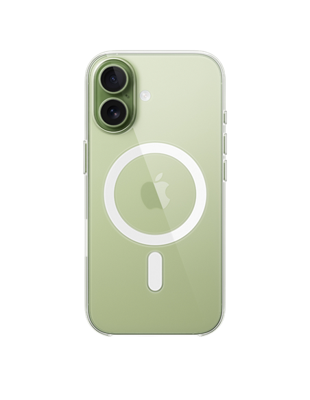 Чехол Apple iPhone 17 Clear Case with MagSafe, Прозрачный
