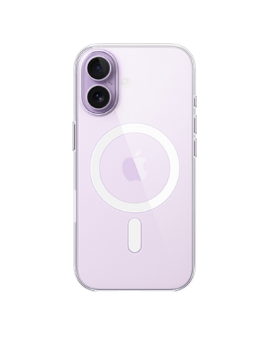 Чехол Apple iPhone 17 Clear Case with MagSafe, Прозрачный