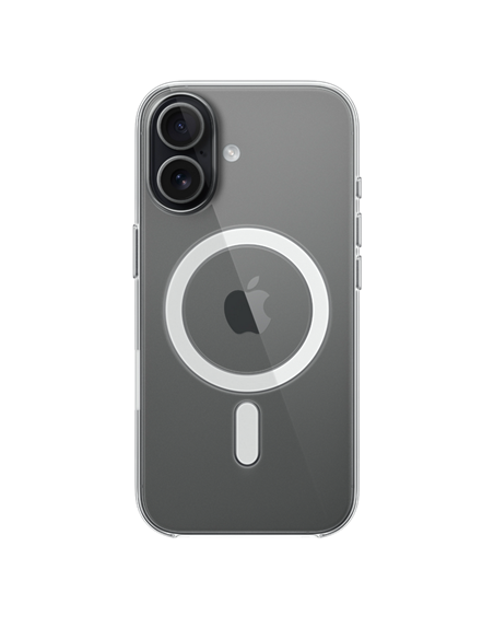 Чехол Apple iPhone 17 Clear Case with MagSafe, Прозрачный
