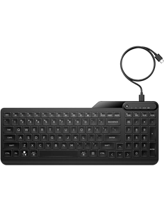 Клавиатура HP 400, Проводное, Чёрный