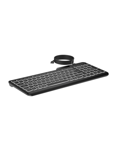 Tastatură HP 400, Cu fir, Negru