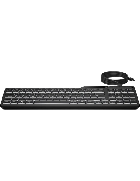 Tastatură HP 400, Cu fir, Negru